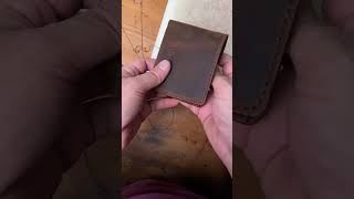 working on a handmade leather belt #handmade #asmr #belt #work #businessessentials #gamechanger