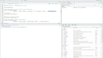 Aula 14: Categorização de Variável Quantitativa (Manipulação de Variáveis em R)