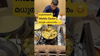 ലുഖൈമത്, A beloved Middle Eastern Dessert🇦🇪 #shorts #food # #uae #dubai #luqaimat #malayalam #life