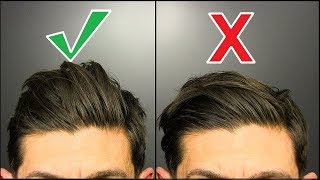 6 Simple Things ANY Guy can do for a BETTER Hairstyle! screenshot 4