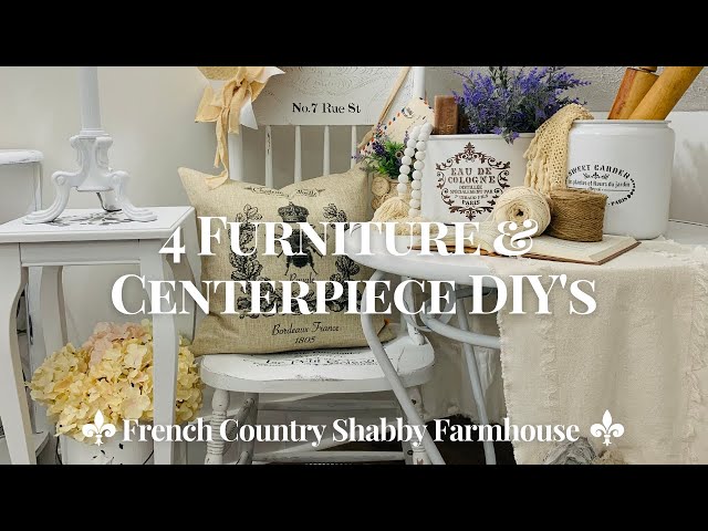 Turning Tupperware to French Country Shabby Chic Decor
