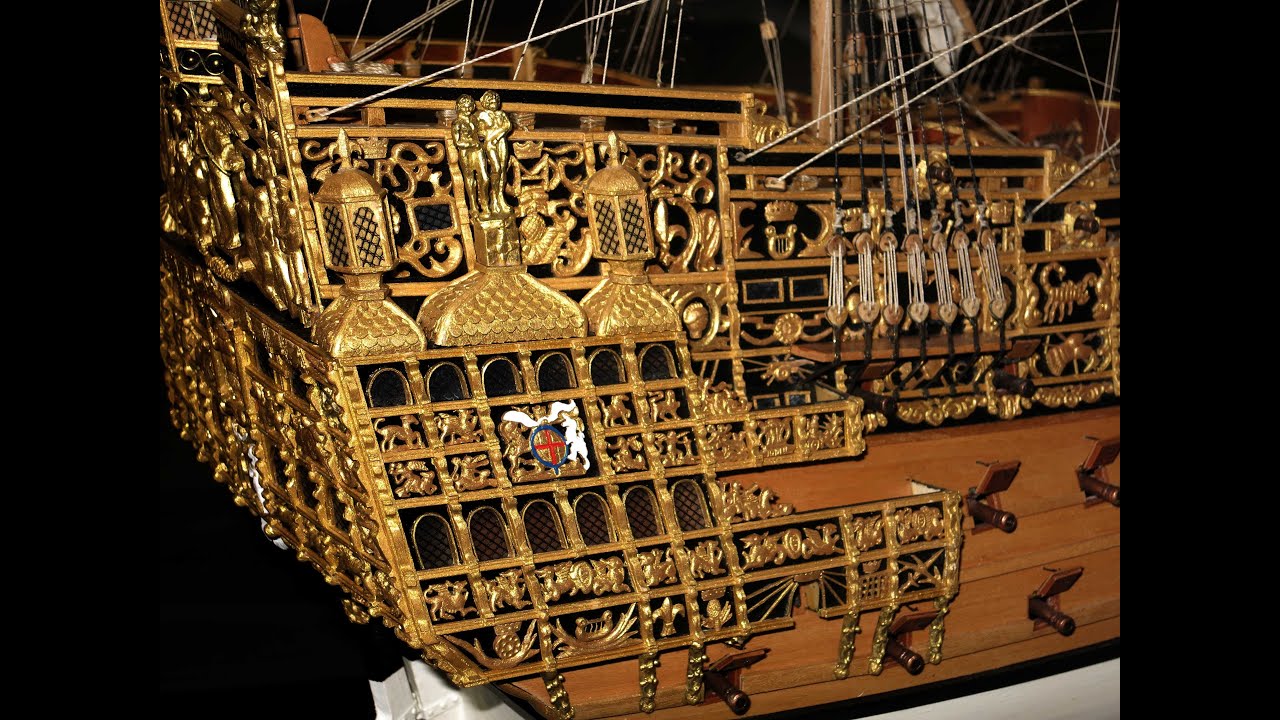 Sovereign of the Seas 1637, Scratchbau