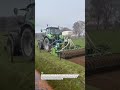 Seed Drill & Roller Combo Farming! #farming #tractor #agriculture #shorts #farmtech
