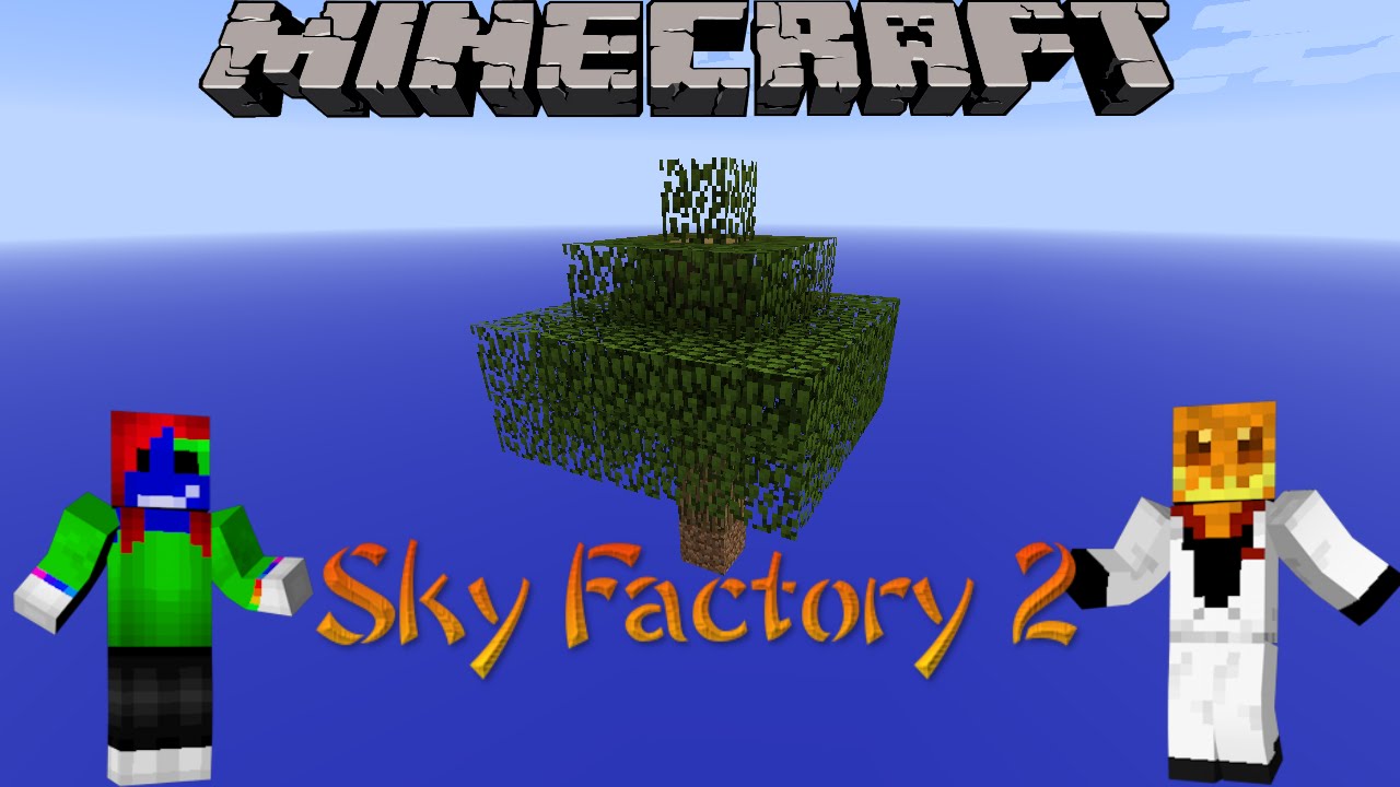 Sky Factory 2 ft Davey ~ Episode 3 ~ Cobblestone Generator - YouTube