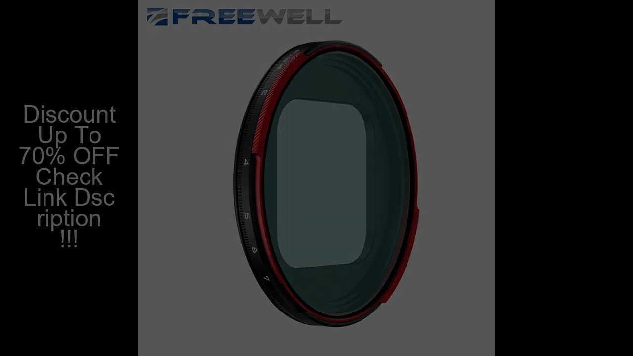 Freewell Sherpa VND/CPL Filter 3-7 Stops Compatible with Freewell iPhone Series Cases & Genius Rig C