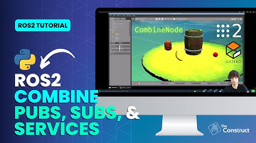 Combine Publisher, Subscriber & Service in ROS2 Single Node | ROS2 Tutorial