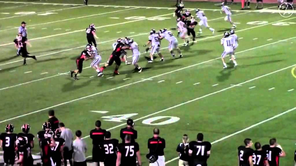 2013 Plum Football Highlight Pass from Wil Fuhrer to Jason Hubner