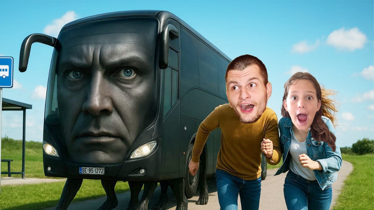 МОЙ ДРОН СНЯЛ RANG RING RENG BUS IRENG ПРОТИВ KARKIR В РЕАЛЬНОЙ ЖИЗНИ