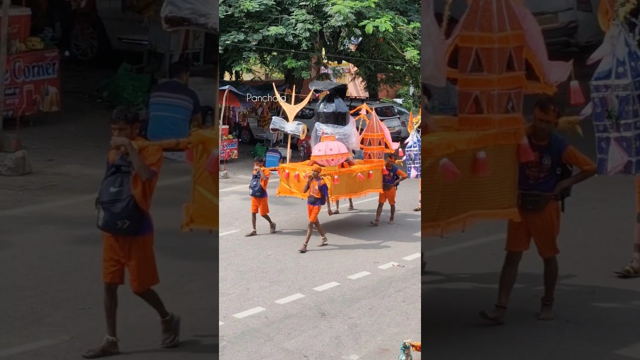 kawad Yatra 2025 #kawadyatra #kawad #2025 #ytshorts #haridwar #youtube #bholenath #mahadev