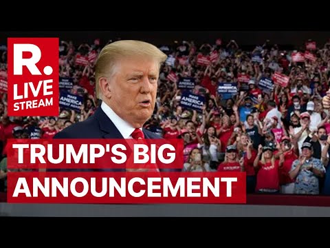 Donald Trump Full Speech: Former President's Very Big Announcement | 2024 US Elections | World News