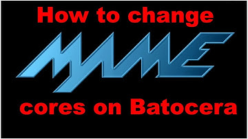 Countercade - How to change a default MAME core/emulator.
