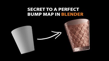 How to set up perfect bump maps in Blender