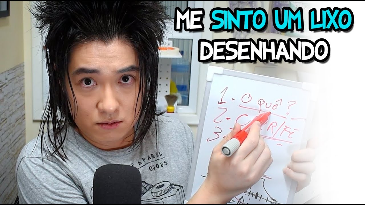 Me sinto UM LIXO DESENHANDO, como me CURAR? -  Debate Desenhista