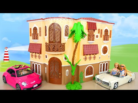 Bratz World Mansion & F.M. Cruiser Unboxing سيارة دمية Puppe Villa Poupée Mansão Rumah boneka