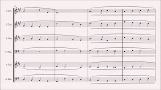 In The Bleak Midwinter - Darke (Brass Quartet/Quintet arrangement)