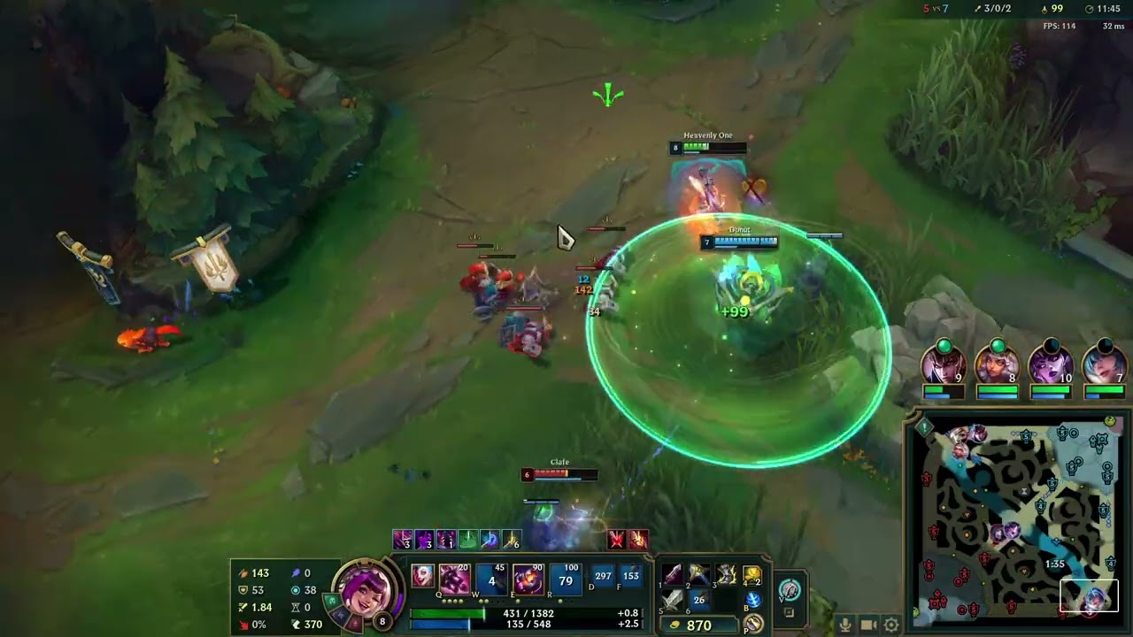 Jinx sona vs Ryze morgana