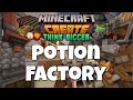 Minecraft Create Mod Potion Factory! (w/ Blockous)
