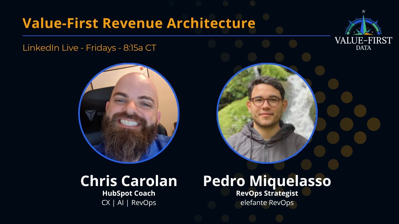 Value-First Revenue Architecture with Pedro Miquelasso - Live Data Modeling