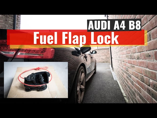 Audi A4 B8 - Fuel Flap Actuator Lock - Not Working 