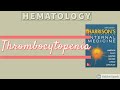 THROMBOCYTOPENIA | Causes | Approach | Treatment | Harrison