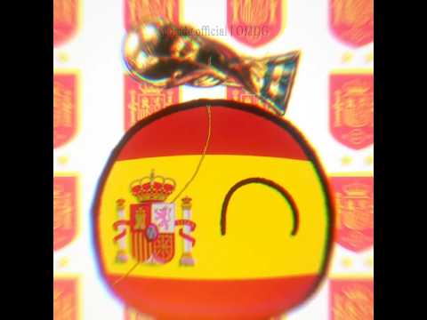 LOVE ME | Spain vs Argentina | 🇪🇸 CHAMPIONS | #countryballs #edit #shorts #worldcup #trending