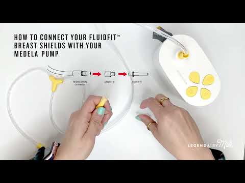 How to Connect Your FluidFit Breast Shields with Your Medela pump