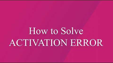 Nitro Installation Guide Activation Error