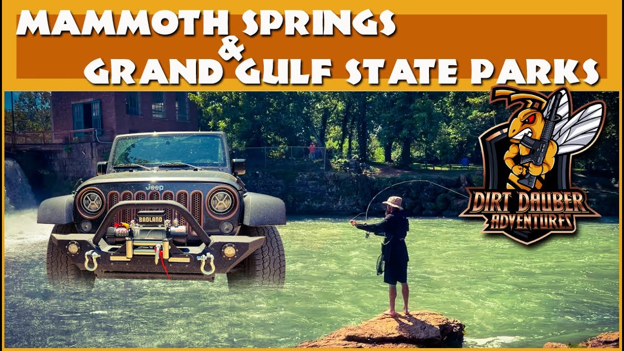 Jeep ride to Mammoth Springs and Grand Gulf State Parks. YouTube