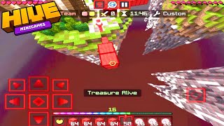 Void Combos & Block Extensions | Mobile/MCPE Hive Skywars | 1.16 PvP Combotage