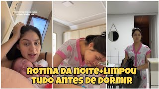 Ana Vitóriamostrou Como É A Rotina Da Noite Limpou Tudo Para Dormir