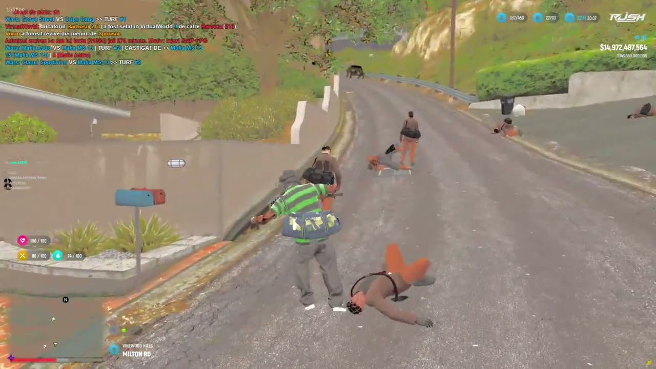 (RUSH ROMANIA) clanul lopatarilor loveste din nou