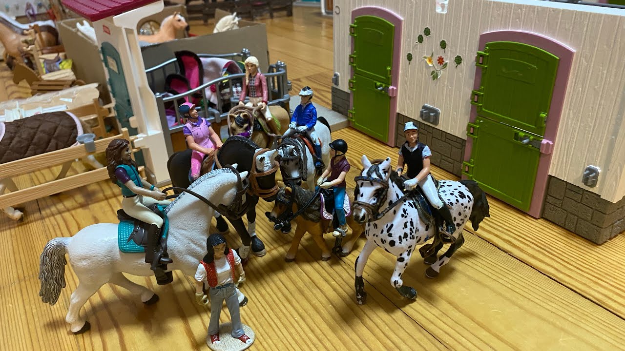 schleich jezdecký kroužek 