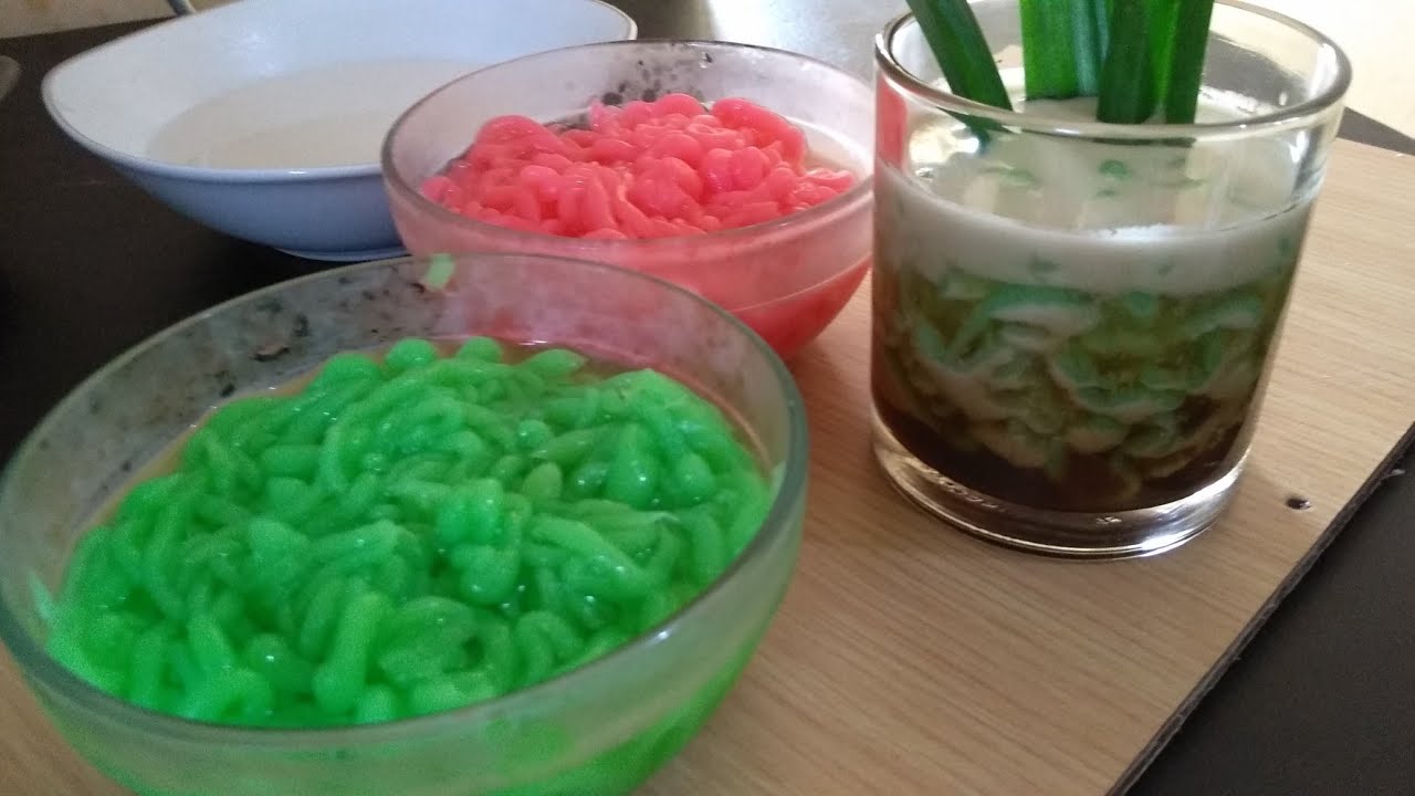 Resep Cendol Nutrijel, kenyal & praktis YouTube Resep Cendol Nutrijel, kenyal & praktis YouTube