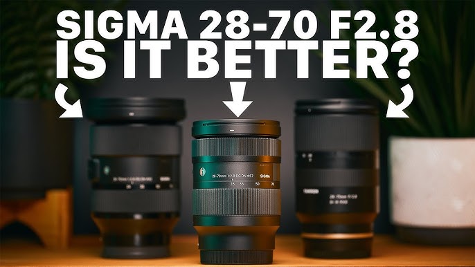 Sigma 28-70mm Size Comparison With Sigma 24-70mm, Tamron 28-75mm, and Sony  24-70mm - Sony Addict