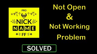 How to Fix Nickname Fire App Not Working / Not Opening Problem in Android & Ios screenshot 3