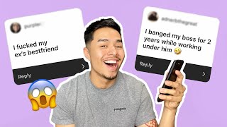 REACTING TO MY SUBSCRIBERS PETTIEST &amp; SHADIEST MOMENTS