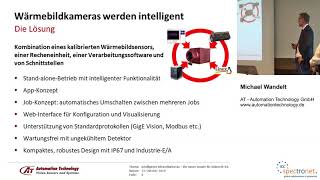 Technology Forum 2019 - Intelligente Infrarotkameras: Ein technologischer Ansatz für Industrie 4.0