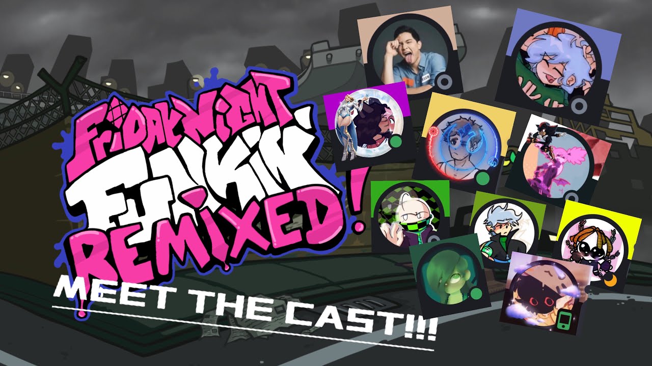 Meet The Cast of Friday Night Funkin’: REMIXED - YouTube