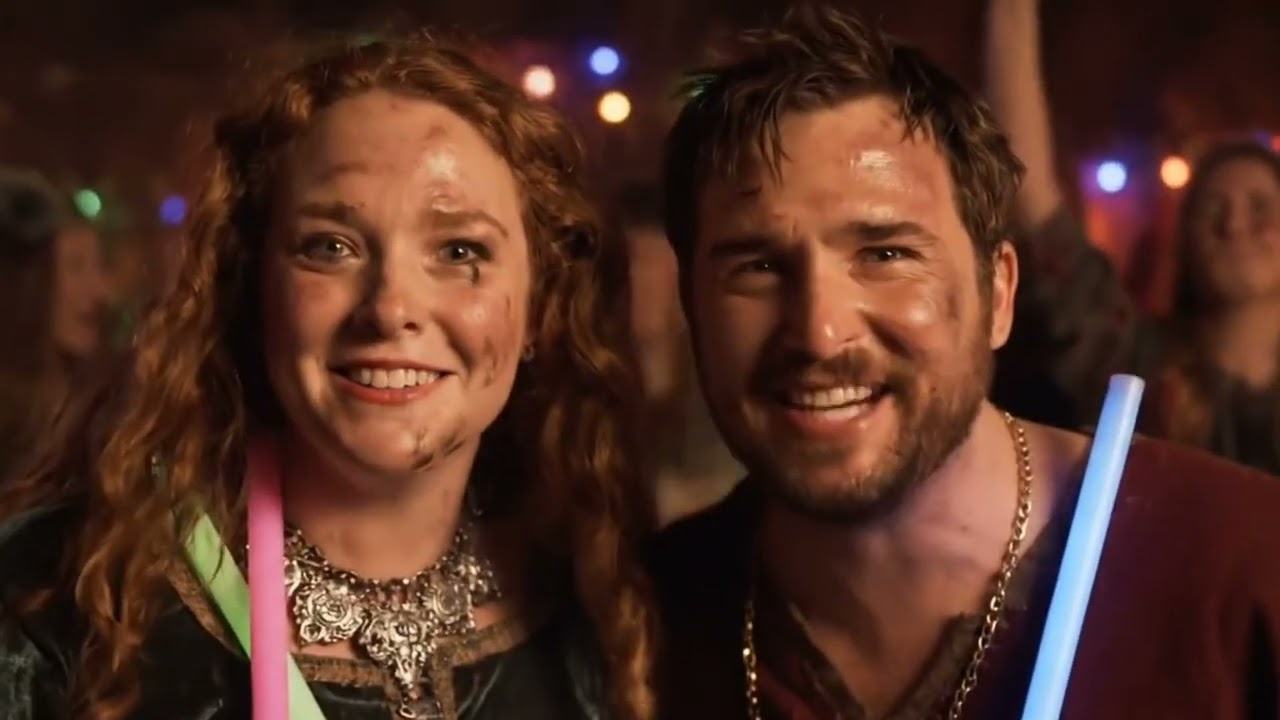 **MEDIEVAL RAVE PARTY! Epic Castle Transformation Gone Wild! 🏰⚡**🔥 