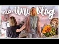 WEEKLY UNI VLOG - der ERSTE SCHNEE! Präsenz Vorlesungen, Sport & mehr  -eine Uni Woche als Studentin