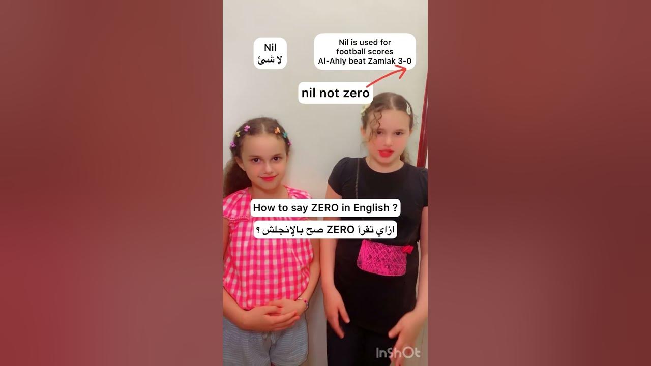how-to-say-zero-in-english-youtube