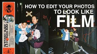 HOW TO EDIT PHOTOS TO LOOK LIKE FILM (AFTERLIGHT) screenshot 3