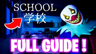 How To Complete School Fortnite - Horror School Map Guide - by Yukinoshin