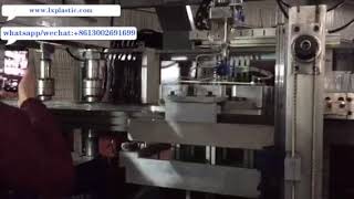 1 1 9up pp container on 3in1 thermoforming machine with A B robot stacker 201905171540
