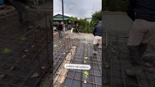 🏗 Заливка армированной бетонной площадки | Строительные работы Одесса и область