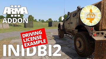 INIDBI2 – Arma 3 Mod Presentation with Driving License Example