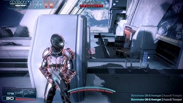 Mass Effect 3 Demo MP Part 1 w/ Skinninator