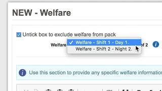 SWP - Stage 13 - Welfare screenshot 2
