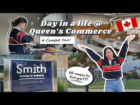 Day in a life of a Queen's Commerce student VLOG // Queen's University // 2021  *Off Campus*