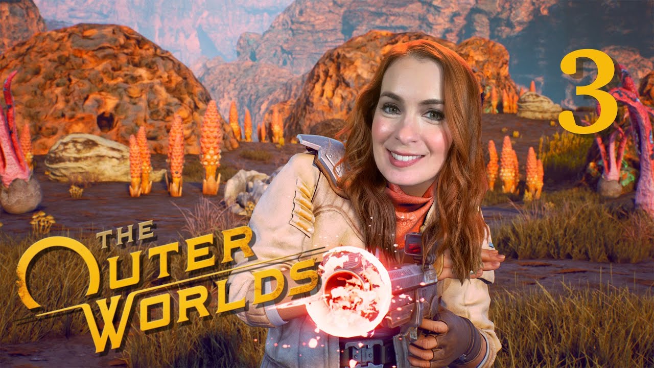 Felicia Day plays The Outer Worlds! Part 3!